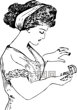 女子,控股,珠寶