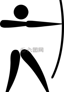 射箭,體育,徽標