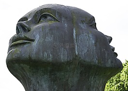 雙方,雕塑,藝術