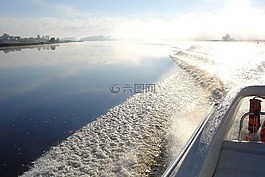 水,波,河