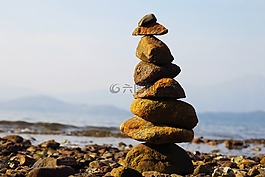 岩石,大自然,海