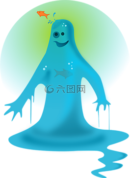 水,魚,超級