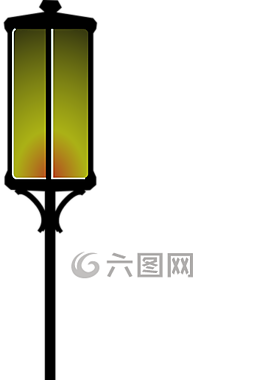 燈,街,燈籠
