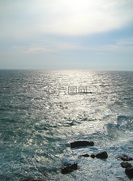 海,太陽,水