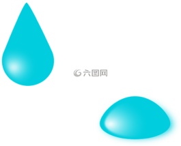 液體,滴,下降