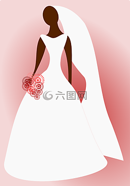 新娘,婚禮,女子