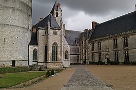 chateaudun,城堡,花园