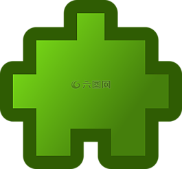 謎題,片,綠色