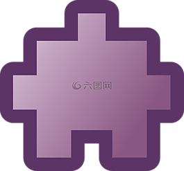 謎題,片,紫色
