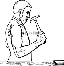 锤击,锤,木工