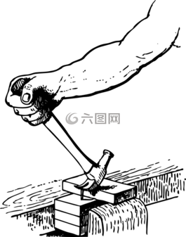 建設,錯誤,錘