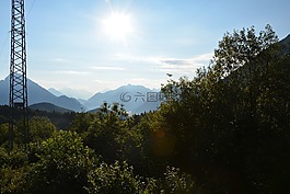 日出,白云巖,意大利