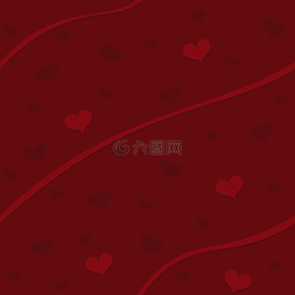 紅色,背景,心