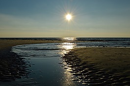 水,太陽,河
