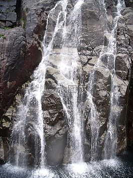 瀑布,峽灣,挪威