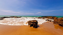 海,假期,海灘