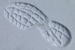 足跡,簡介,在雪中