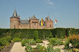 muiderslot,鎖,城堡
