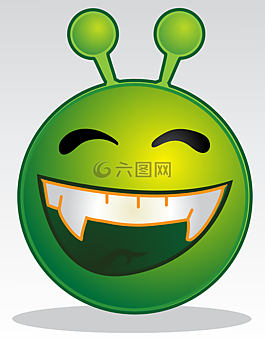 外星人,笑臉,怪物