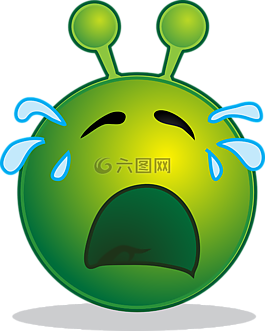 外星人,笑脸,表情符号