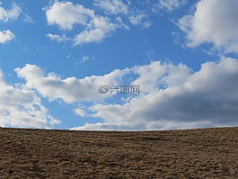 云,景觀,原野