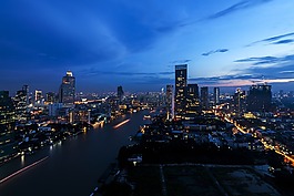 城市,曼谷,泰國