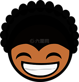 臉,黑,男子
