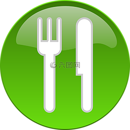 食品,按鈕,餐廳