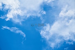 云,藍(lán)色,背景