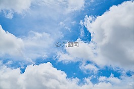 云,藍(lán)色,背景