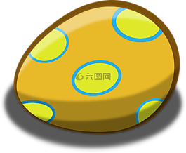 復(fù)活節(jié),雞蛋,橙色