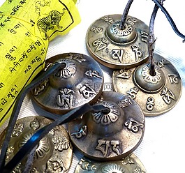 tingshas,佛教,冥想