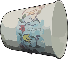 杯,紙,食品