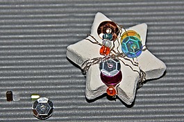 圣誕節(jié),明星,珠