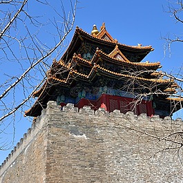 故宮,角樓,北京