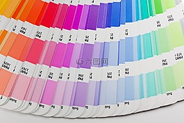顏色風(fēng)扇,pantone,印刷油墨