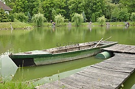 湖,船,碼頭