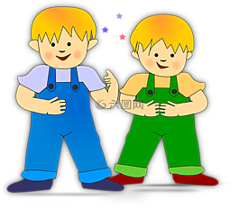 男孩,兄弟,孩子們