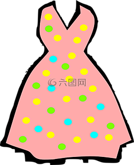连衣裙,夏天的衣服,服装