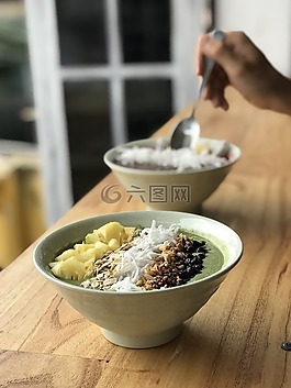 食品,碗,廚師