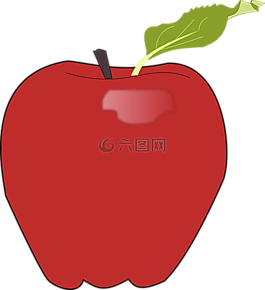 蘋果,紅色,水果