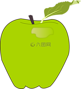 綠色,蘋果,水果