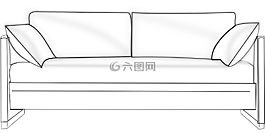 沙發(fā),座位,坐