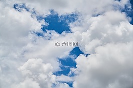 云,藍色,組成