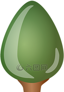 樹,瓷器,卡通