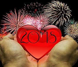 新的一年的一天,除夕,2018