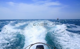 海,假日,小船