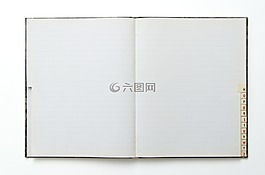 打開的筆記本,書,筆記本