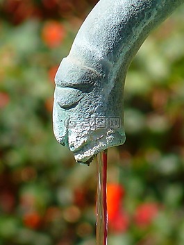 水景,噴泉,數字