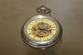 時鐘,老,古董